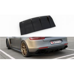 Maxton Rear Valance Porsche Panamera GTS 971 Gloss Black, Panamera