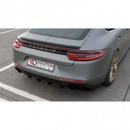 Maxton Rear Valance Porsche Panamera GTS 971 Gloss Black, Panamera