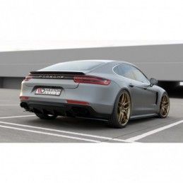 Maxton Rear Valance Porsche Panamera GTS 971 Gloss Black, Panamera