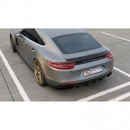 Maxton Rear Valance Porsche Panamera GTS 971 Gloss Black, Panamera