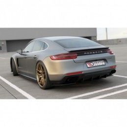 Maxton Rear Valance Porsche Panamera GTS 971 Gloss Black, Panamera