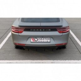 Maxton Rear Valance Porsche Panamera GTS 971 Gloss Black, Panamera