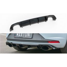 Maxton Rear Valance Seat Leon III Cupra Gloss Black, Leon Mk3 / Facelift Cupra