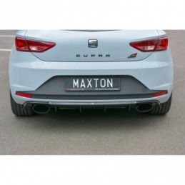 Maxton Rear Valance Seat Leon III Cupra Gloss Black, Leon Mk3 / Facelift Cupra