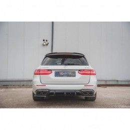 Maxton Rear Valance Mercedes-Benz E63 AMG Estate S213 Gloss Black, MERCEDES