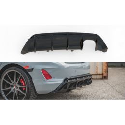 Maxton Rear Valance V.2 Ford FIesta Mk8 ST Gloss Black, Fiesta Mk8