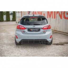 Maxton Rear Valance V.2 Ford FIesta Mk8 ST Gloss Black, Fiesta Mk8