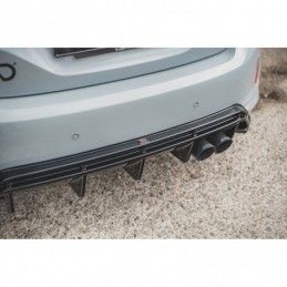 Maxton Rear Valance V.2 Ford FIesta Mk8 ST Gloss Black, Fiesta Mk8