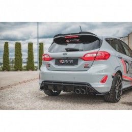 Maxton Rear Valance V.2 Ford FIesta Mk8 ST Gloss Black, Fiesta Mk8