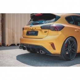 Maxton Rear Valance V.3 Ford Focus ST Mk4 Gloss Black, FORD