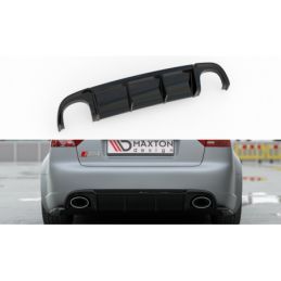 Maxton Rear Valance Audi RS4 B7 Gloss Black, A4/S4 B7