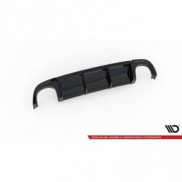 Maxton Rear Valance Audi RS4 B7 Gloss Black, A4/S4 B7