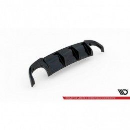 Maxton Rear Valance Audi RS4 B7 Gloss Black, A4/S4 B7