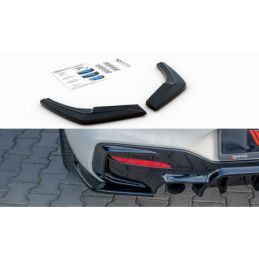 Maxton Rear Side Splitters BMW 1 F20 Facelift M-power Gloss Black, Serie 1 F20/ F21