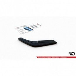 Maxton Rear Side Splitters BMW 1 F20 Facelift M-power Gloss Black, Serie 1 F20/ F21