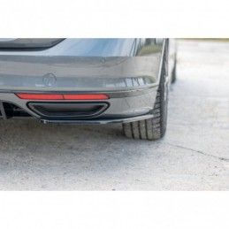 Maxton Rear Side Splitters Volkswagen Passat R-Line B8 Gloss Black, Passat B8