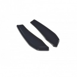 Maxton Rear Side Splitters for BMW X4 M-Pack G02 Gloss Black, X4 G02