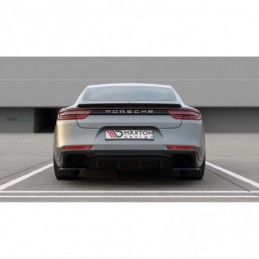 Maxton Rear Side Splitters Porsche Panamera GTS 971 Gloss Black, Panamera