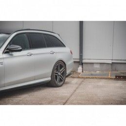 Maxton Rear Side Splitters Mercedes-Benz E63 AMG Estate S213 Gloss Black, MERCEDES