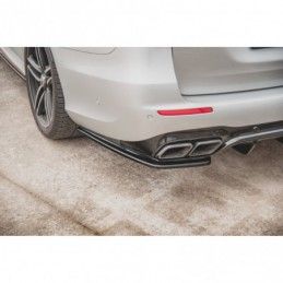 Maxton Rear Side Splitters Mercedes-Benz E63 AMG Estate S213 Gloss Black, MERCEDES