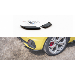 Maxton Rear Side Splitters Audi A1 S-Line GB Gloss Black, A1 GB 2018-