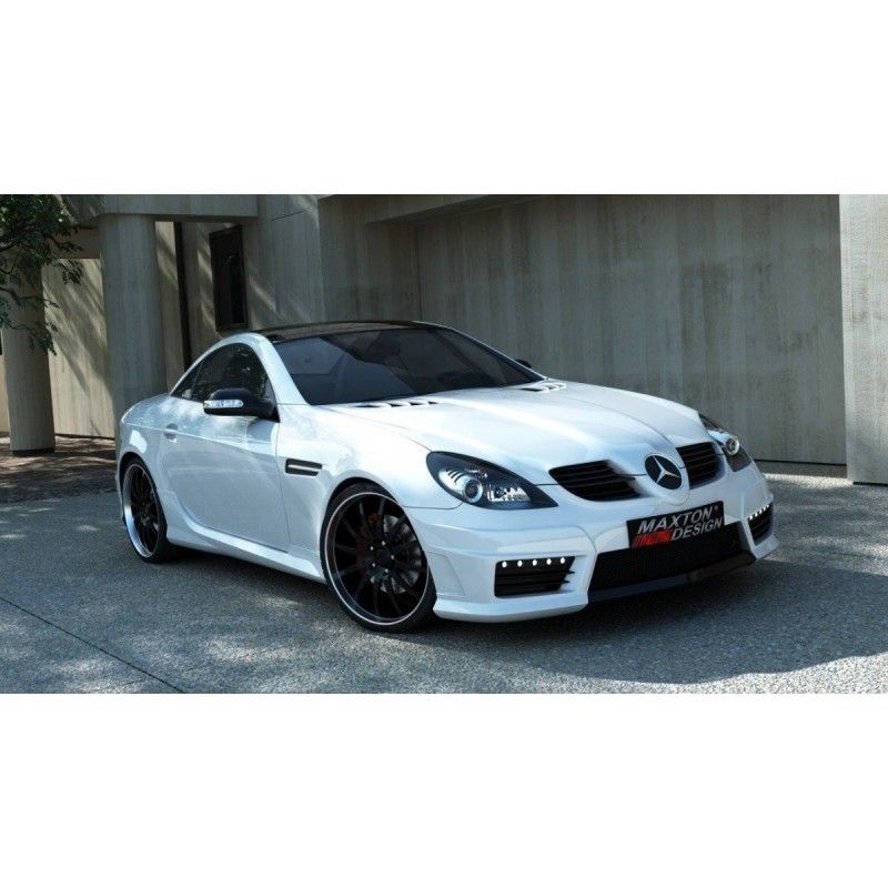 Maxton SIDE SKIRTS MERCEDES SLK R171 (SLK R172 AMG LOOK) ABS PLASTIC , SLK R171