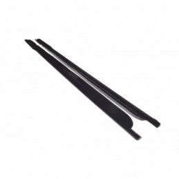 Maxton Side Skirts Diffusers Skoda Superb Mk3 FL Gloss Black, Superb