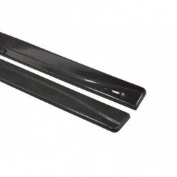 Maxton Side skirts Diffusers BMW M4 F82 Gloss Black, Serie 4 F32/ M4