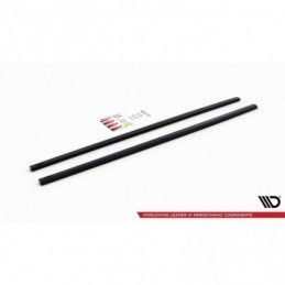 Maxton Side Skirts Diffusers V.2 VW Golf 7 GTI (narrow) Gloss Black, Golf 7