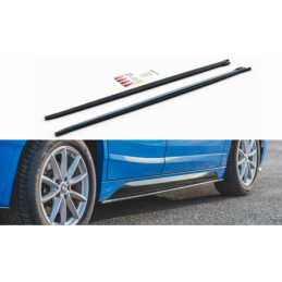tuning Side Skirts Diffusers for BMW X2 F39 M-Pack Gloss Black
