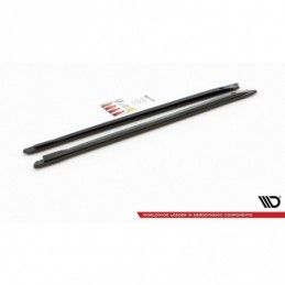 Maxton Side Skirts Diffusers Volkswagen T-Cross Gloss Black, T-Cross