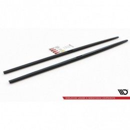 Maxton Side Skirts Diffusers Audi A7 C8 S-Line / S7 C8 Gloss Black, A7/ S7 / RS7 - C8