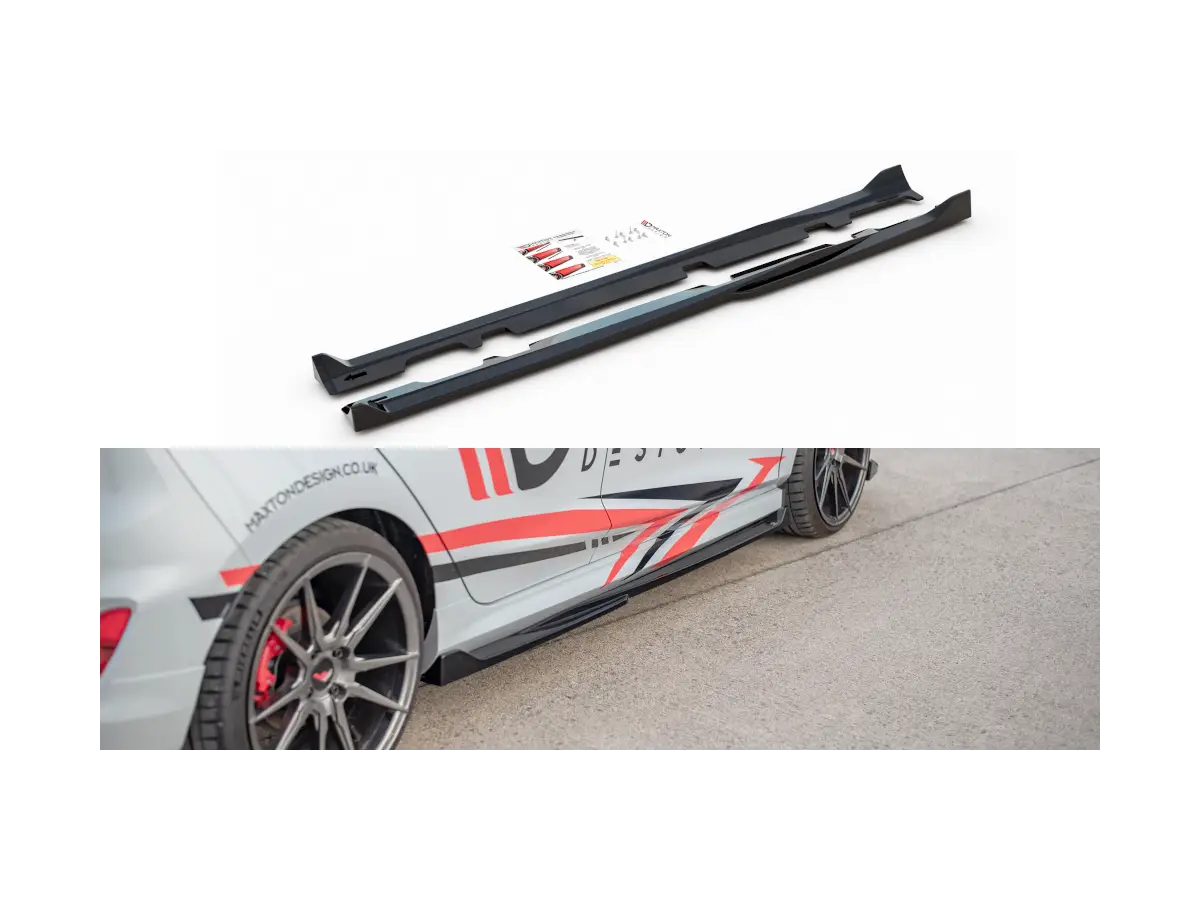 Racing Durability Side Skirts Diffusers Ford Fiesta Mk8 ST / ST