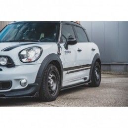 Maxton Side Skirts Diffusers Mini Countryman Mk1 JCW Gloss Black, Mini