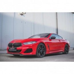 Maxton Side Skirts Diffusers BMW 8 Coupe M-Pack G15 Gloss Black, Serie 8 G15