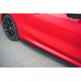 Maxton Side Skirts Diffusers BMW 8 Coupe M-Pack G15 Gloss Black, Serie 8 G15