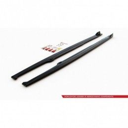 Maxton Side Skirts Diffusers Toyota Corolla XII Hatchback Gloss Black, TOYOTA