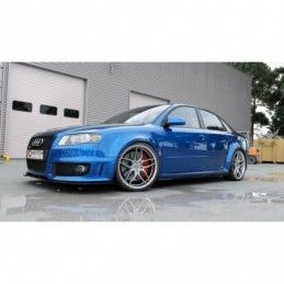 Maxton Side Skirts Diffusers Audi RS4 B7 Gloss Black, A4/S4 B7