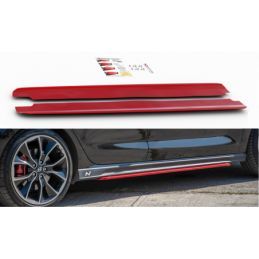 Maxton Side Skirts Diffusers V.2 Hyundai I30 N Mk3 , Hyundai