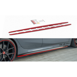 Maxton Side Skirts Diffusers V.2 for BMW 1 F40 M-Pack/ M135i , Serie 1 F40