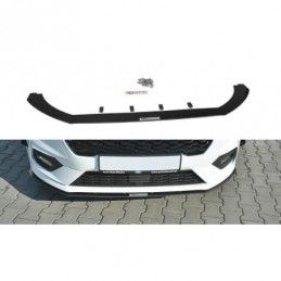 Maxton Front Racing Splitter V.2 Ford Fiesta Mk8 ST / ST-Line Gloss Black, Fiesta Mk8