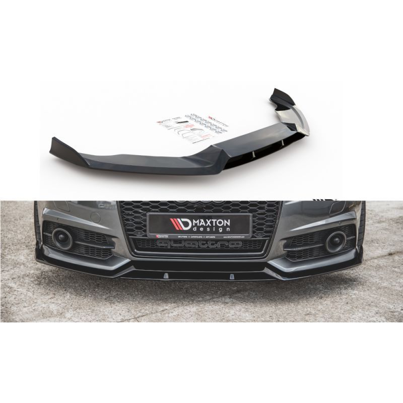 Maxton Front Splitter Audi S6 / A6 S-Line C7 FL , A7/ S7 / RS7 - C7