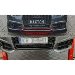 Maxton Front Splitter Audi S6 / A6 S-Line C7 FL , A7/ S7 / RS7 - C7