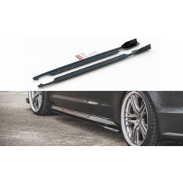 Maxton Side Skirts Diffusers Audi S6 / A6 S-Line C7 FL , A7/ S7 / RS7 - C7