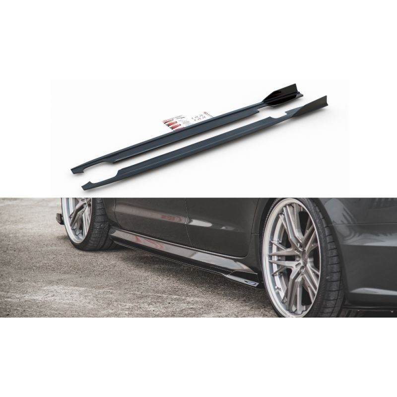 Maxton Side Skirts Diffusers Audi S6 / A6 S-Line C7 FL , A7/ S7 / RS7 - C7