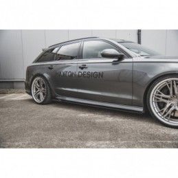 Maxton Side Skirts Diffusers Audi S6 / A6 S-Line C7 FL , A7/ S7 / RS7 - C7