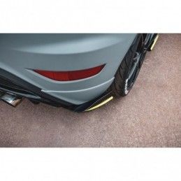 Maxton Rear Side Splitters Ford Fiesta 7 ST Facelift , FORD