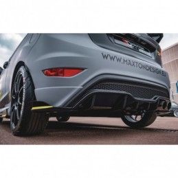 Maxton Rear Side Splitters Ford Fiesta 7 ST Facelift , FORD