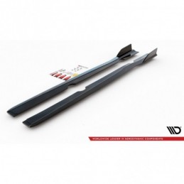 Maxton Side Skirts Diffusers Ford Fiesta 7 ST Facelift , FORD