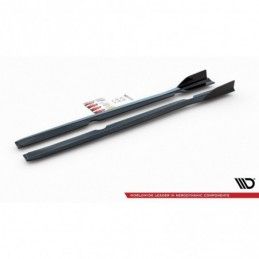 Maxton Side Skirts Diffusers Ford Fiesta 7 ST Facelift , FORD